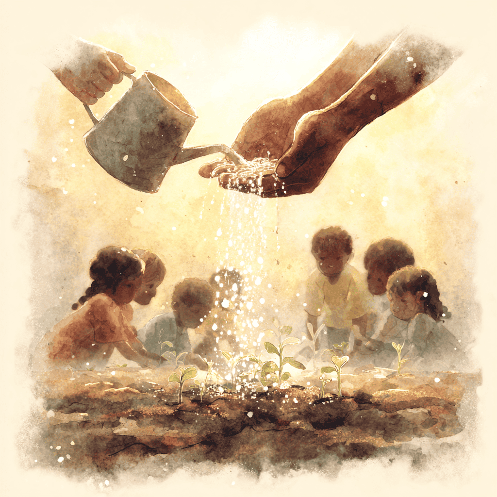 Slide 18 - Watering the Soil (1)